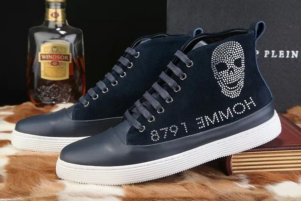 PhiliPP Plein High-Top Fashion Men Shoes--028